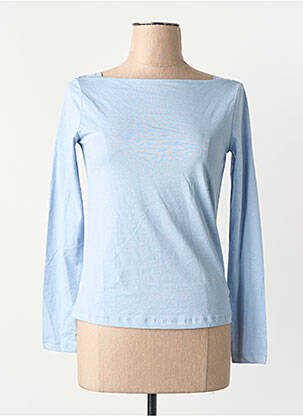 Tricou albastru MANGO femeie