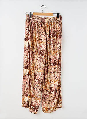 Pantalon drept bej GOLD & SILVER femeie