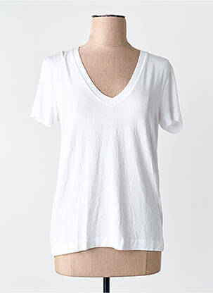 Tricou alb MANGO femeie