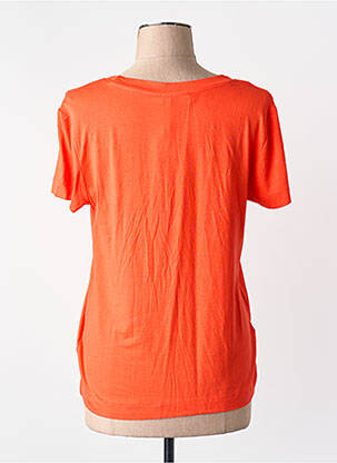 Tricou portocalie MANGO femeie