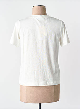 Tricou alb MANGO femeie