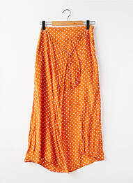 Fustă lungă portocaliu MANGO femme