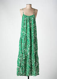 Rochie lungă verde MANGO femeie