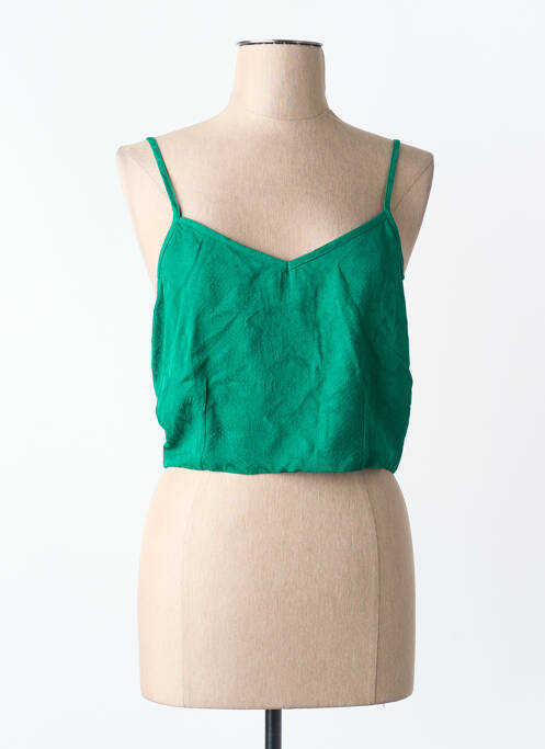 Top verde MORGAN femme