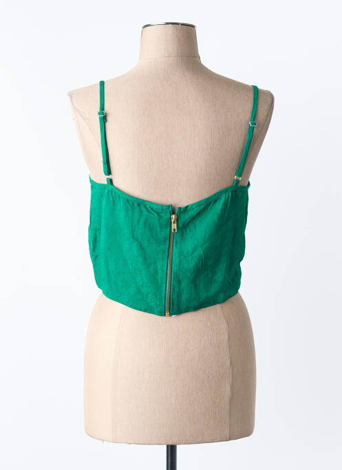 Top verde MORGAN femme