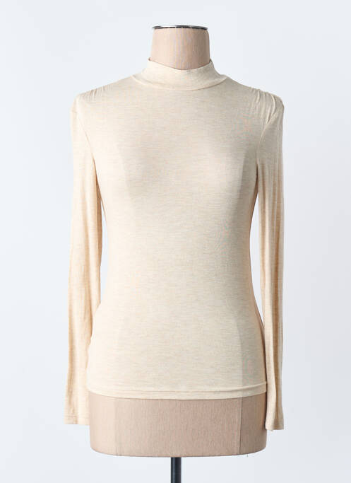 Tricou bej MANGO femme