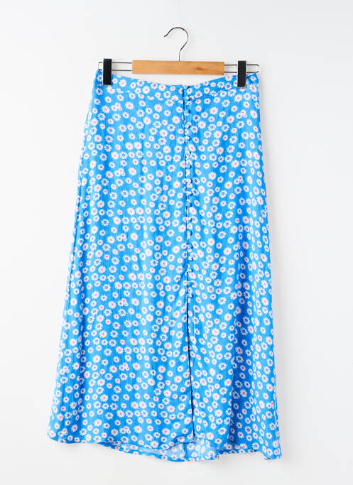Fustă midi albastru NAF NAF femme