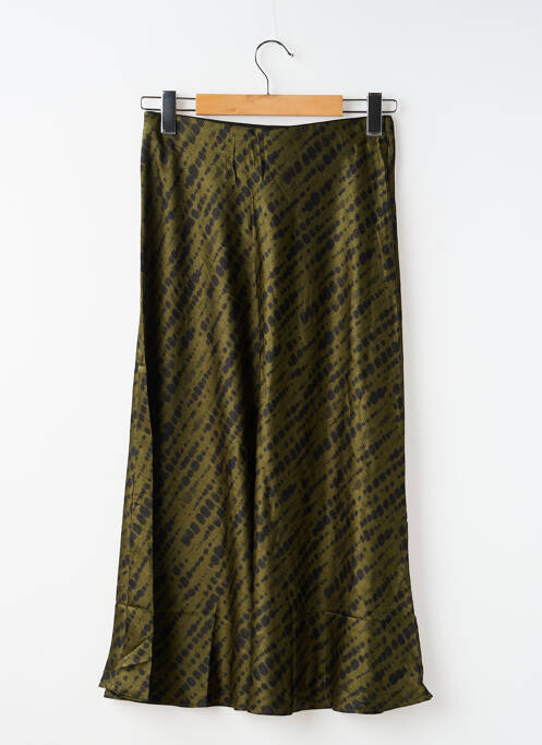 Fustă midi verde MANGO femme