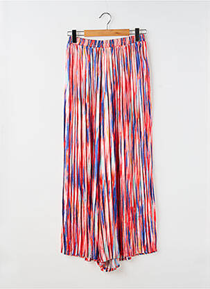 Pantalon larg roz MOLLY BRACKEN femeie