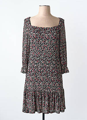 Rochie midi negru MANGO femeie