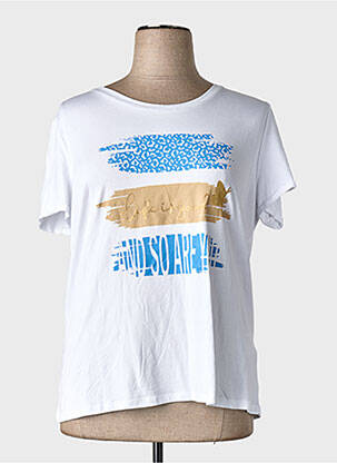 Tricou alb MORE & MORE femeie