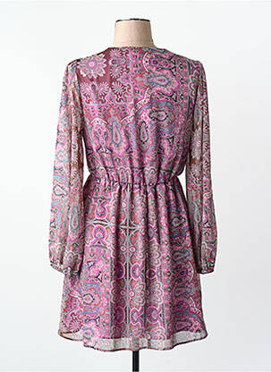 Rochie midi violet MANGO femeie