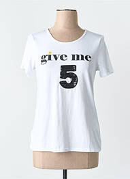 Tricou alb MORE & MORE femme