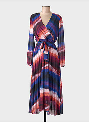 Rochie lungă albastru AMELIE & AMELIE femeie