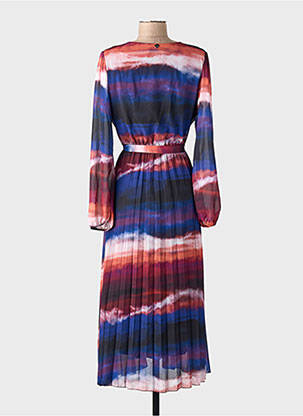Rochie lungă albastru AMELIE & AMELIE femeie