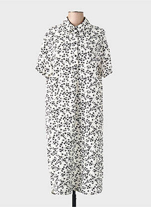 Rochie scurtă mâneci scurte mâneci scurte alb VERO MODA femeie