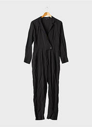 Salopetă-pantalon negru MANGO femeie