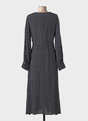 Rochie lungă negru MANGO femeie