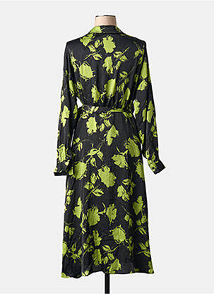 Rochie lungă verde ELLI WHITE femeie