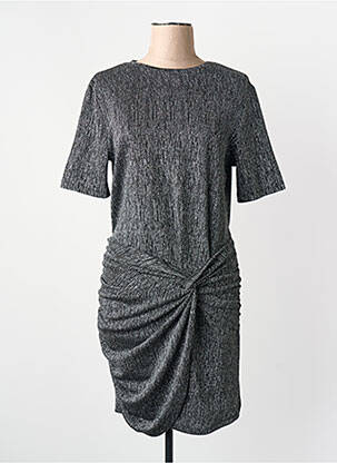 Rochie scurtă gri MANGO femeie