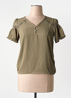Tricou verde NAF NAF femeie