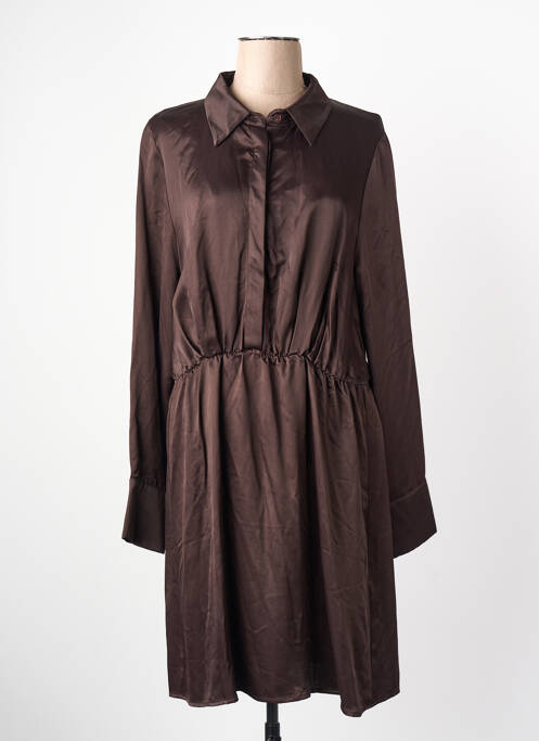 Rochie lungă maro ASTRID BLACK LABEL femme