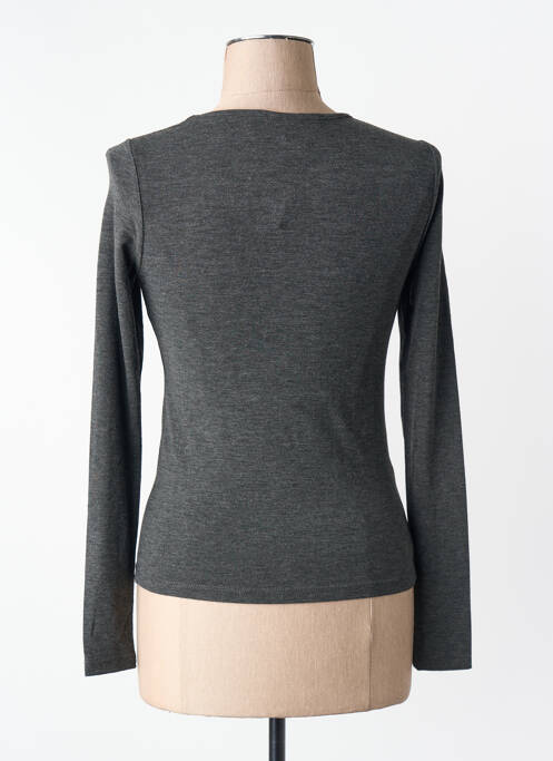 Tricou gri MANGO femme