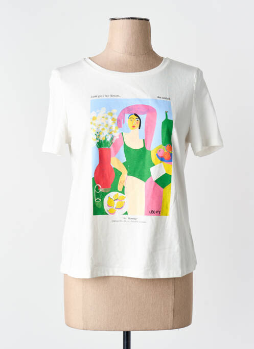 Tricou alb MANGO femme