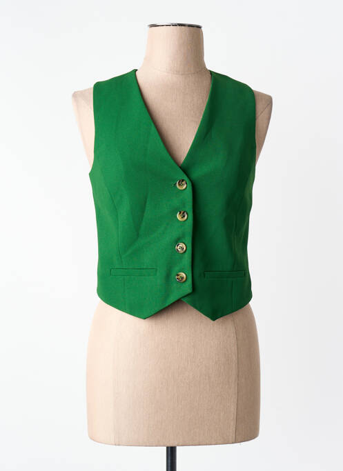 Vestă fără mâneci verde MANGO femme