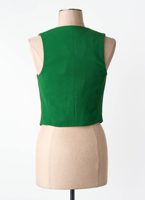 Vestă fără mâneci verde MANGO femme