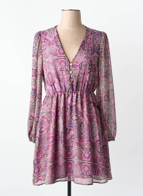 Rochie midi violet MANGO femme