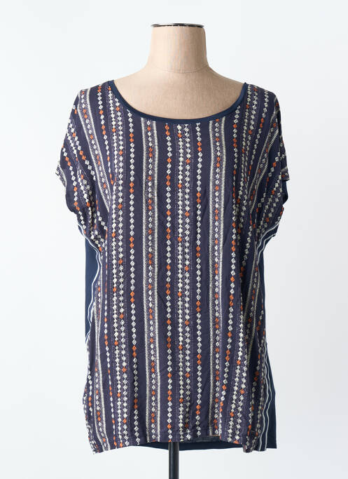 Top albastru ZABAIONE femme