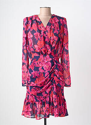Rochie scurtă roz MORGAN femeie