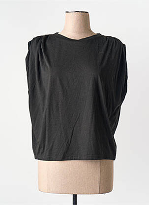 Tricou negru MANGO femeie