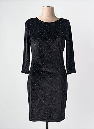 Rochie lungă negru NAF NAF femeie