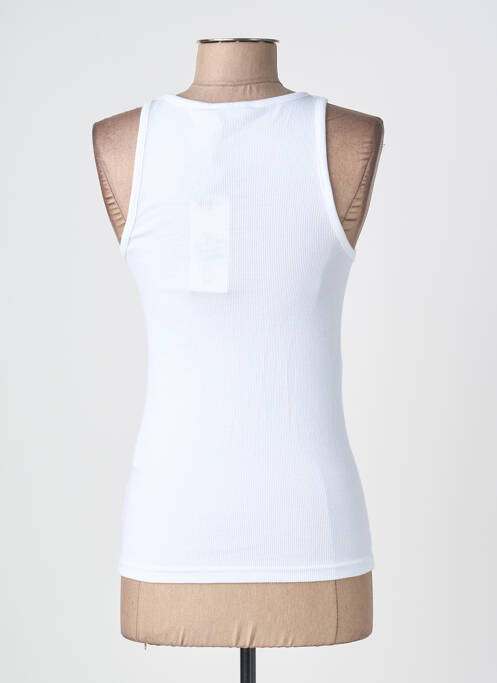 Maiou guler rotund alb ONLY femme