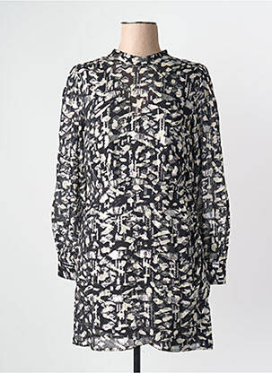 Rochie lungă negru MANGO femeie