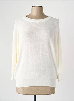 Pulover mâneci 3/4 alb VERO MODA femeie