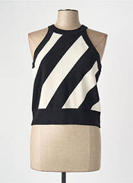 Maiou guler rotund bej VERO MODA femme