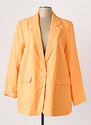 Sacou guler tip costum portocalie VERO MODA femeie