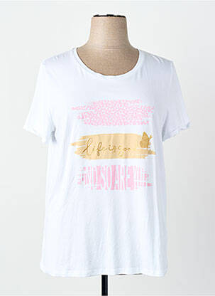 Tricou alb MORE & MORE femeie