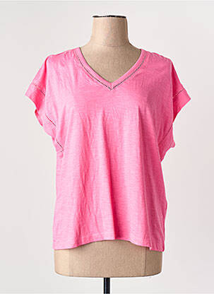 Tricou roz S.OLIVER unisexe