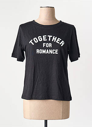 Tricou negru MANGO femeie