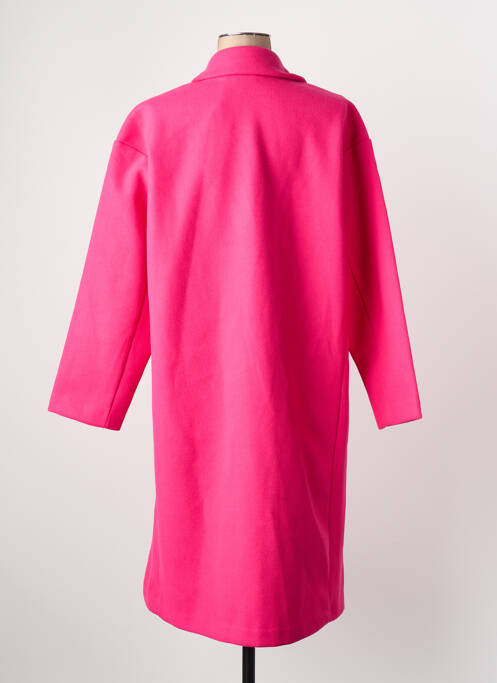Palton lung guler tip costum roz VERO MODA femme