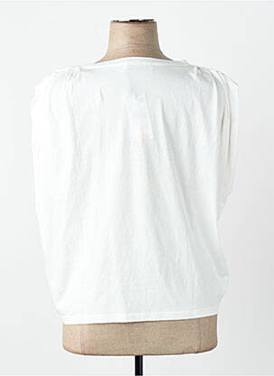 Tricou alb MANGO femeie