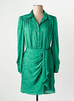 Rochie lungă verde MORGAN femeie