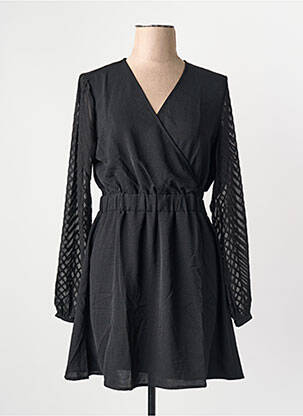 Rochie lungă mâneci lungi mâneci lungi negru ONLY femeie