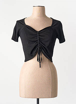Tricou negru MANGO femeie