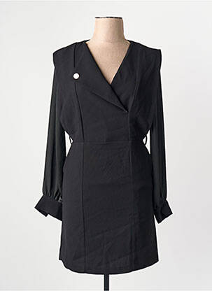 Rochie scurtă negru MORGAN femeie