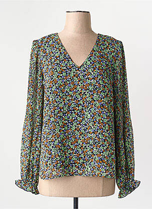 Cămașă mâneci lungi mâneci lungi verde VERO MODA femeie